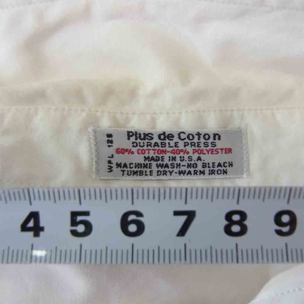 Christian Dior クリスチャンディオール MADE IN USA 80S ホワイト シャツ ホワイト系【中古】