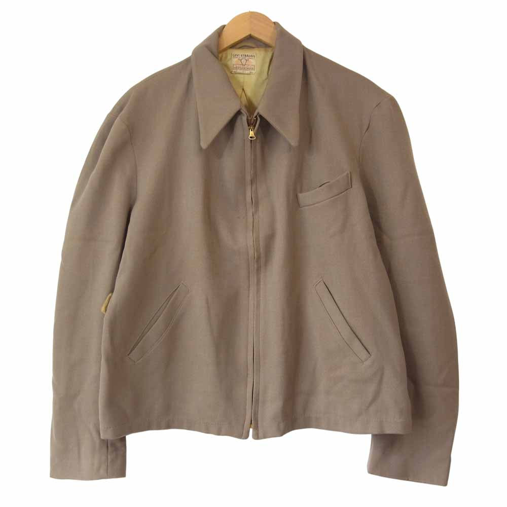 Levi's リーバイス 50S ヴィンテージ ショートホーン ギャバジン ジャケット ブラウン系【中古】