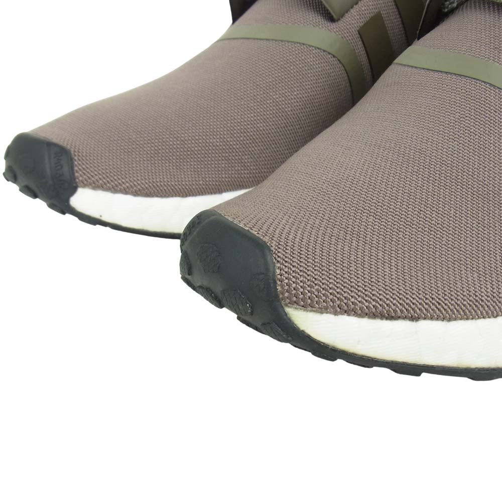 adidas アディダス S81881 NMD R1 Tech Earth ノマド ランナー テックアース スニーカー カーキ系 グレー系 27cm【極上美品】【中古】
