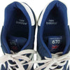 NEW BALANCE ニューバランス M670SFB 英国製 スエード ローカット スニーカー ネイビー系 US9【極上美品】【中古】