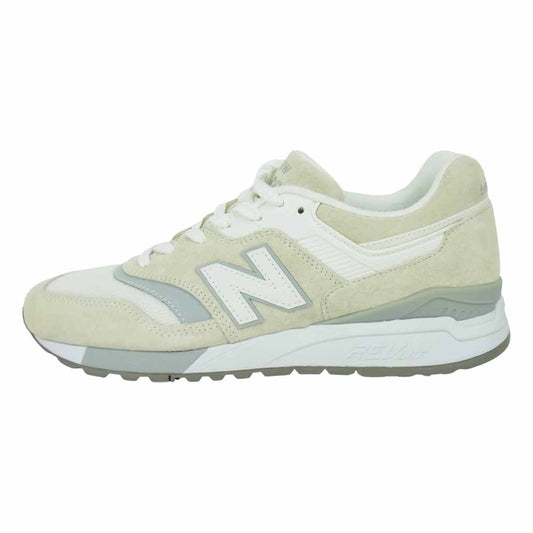 NEW BALANCE ニューバランス ML997HA × ビューティー＆ユース スエード ローカット スニーカー オフホワイト系 27cm【極上美品】【中古】