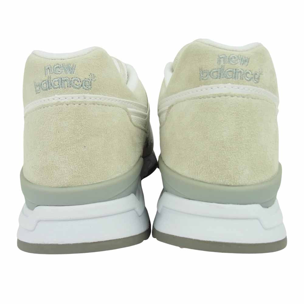 NEW BALANCE ニューバランス ML997HA × ビューティー＆ユース スエード ローカット スニーカー オフホワイト系 27cm【極上美品】【中古】