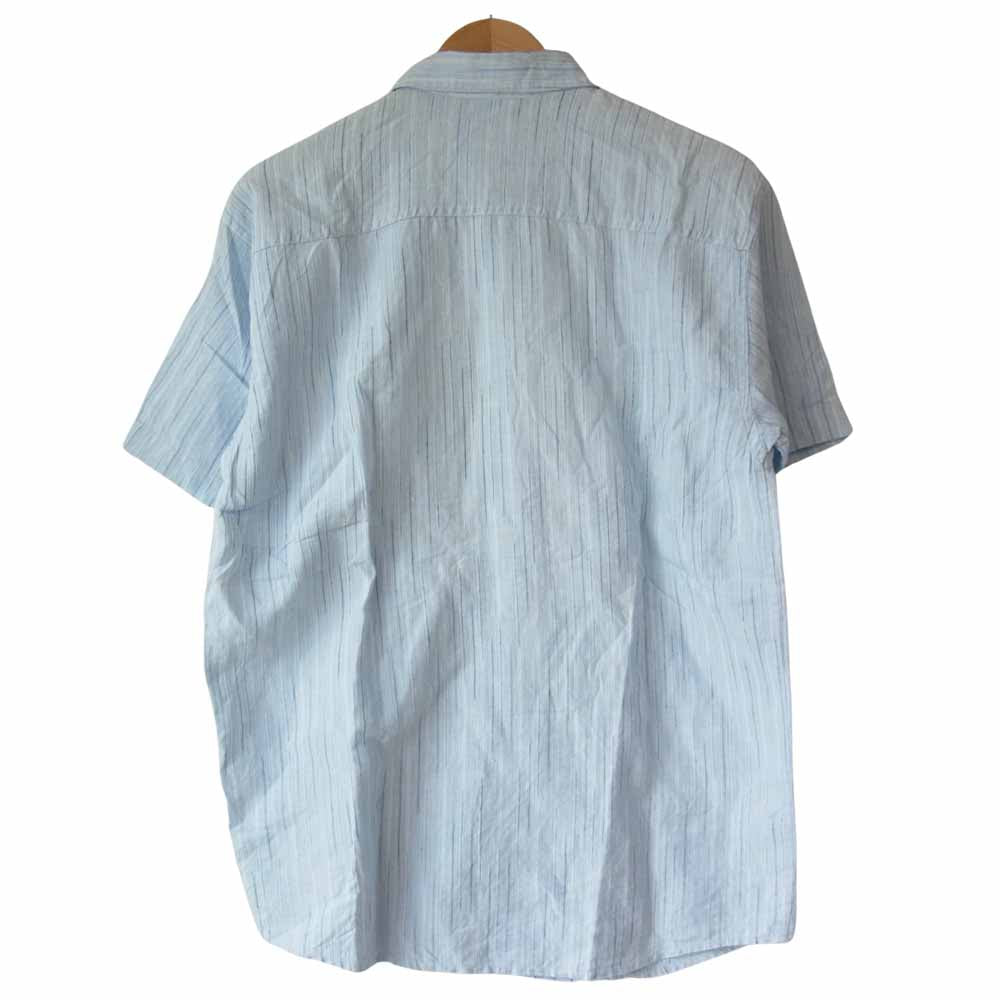patagonia パタゴニア 半袖 ヘンプ シャツ ブルー系 S【中古】