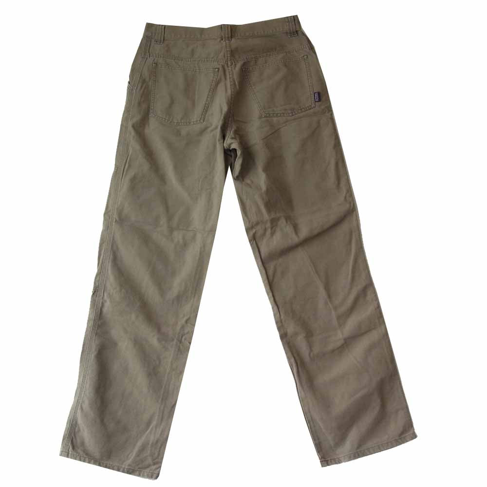 patagonia パタゴニア COTTON PANTS コットン パンツ カーキ系 30【中古】