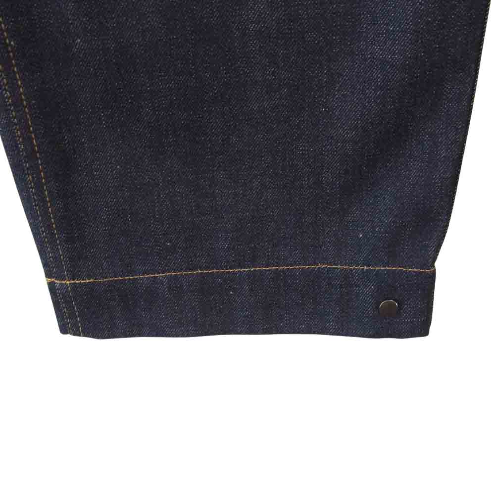markaware マーカウェア 19SS A19A-20PT02C 12oz ORGANIC SELVEDGE DENIM RAW オーガニック コットン ワイド デニム パンツ インディゴブルー系 1【美品】【中古】