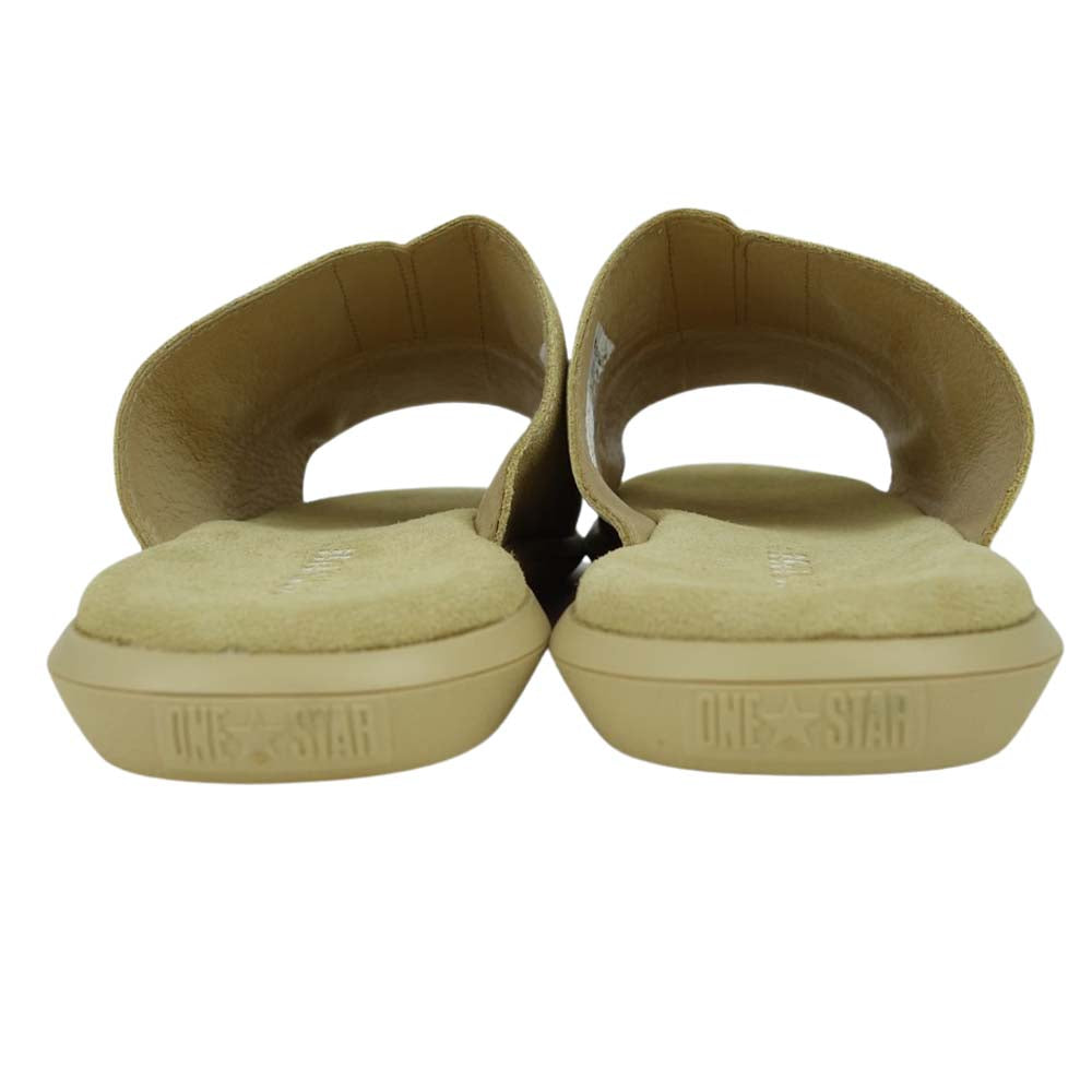 CONVERSE コンバース 21SS ADDICT ONE STAR SANDAL SAND アディクト ワンスター サンダル サンド ベージュ系 26cm【極上美品】【中古】