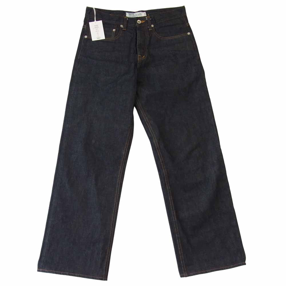 ダイリク 21SS M-1 Flower Children ノンウォッシュ インディゴ デニム パンツ インディゴブルー系 29【美品】【中古】