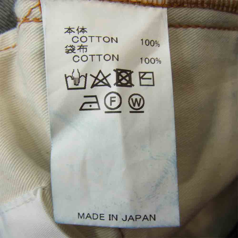 ダイリク 21SS M-1 Flower Children ノンウォッシュ インディゴ デニム パンツ インディゴブルー系 29【美品】【中古】