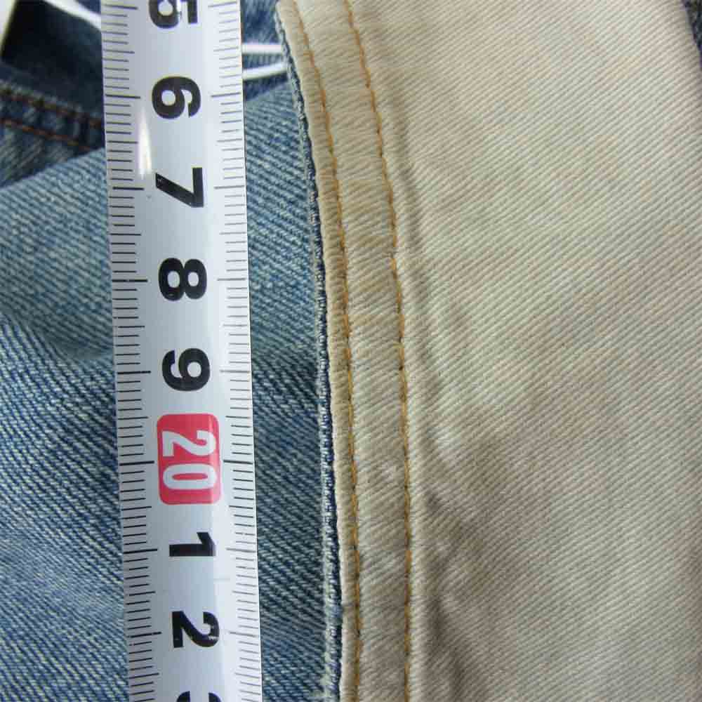 ダイリク 20AW J-4D New Hollywood Damage cover all インディゴ ダメージ ウォッシュ デニム カバーオール インディゴブルー系 M【中古】