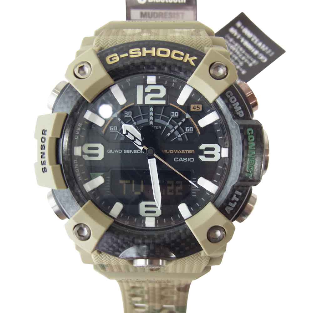 G-SHOCK ジーショック GG-B100BA CASIO カシオ MUDMASTER BRITISH ARMY コラボレーション モデル 腕時計 カーキ系【新古品】【未使用】【中古】