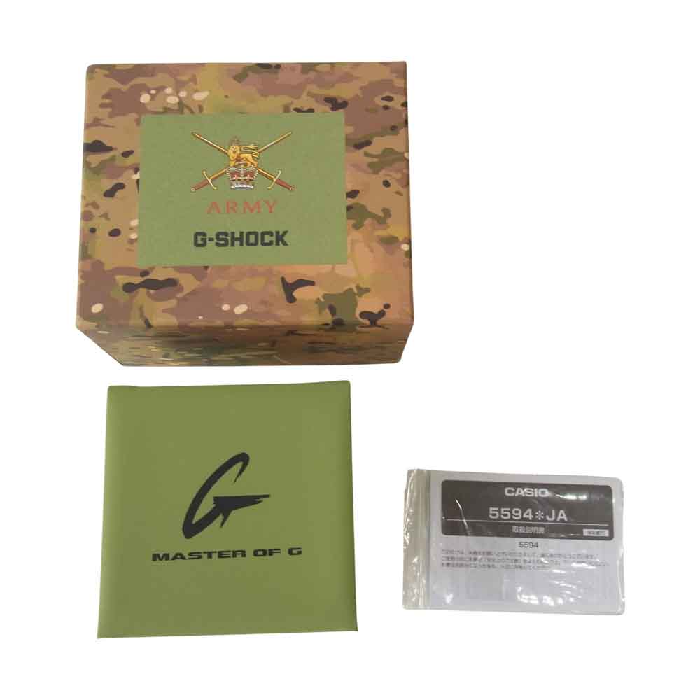 G-SHOCK ジーショック GG-B100BA CASIO カシオ MUDMASTER BRITISH ARMY コラボレーション モデル 腕時計 カーキ系【新古品】【未使用】【中古】