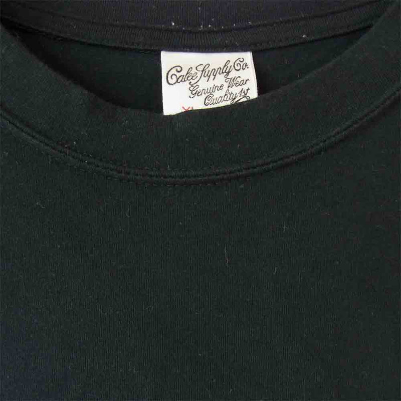 CALEE キャリー CL-19SS068 Heart t-shirt ハート 半袖Tシャツ ブラック系 XL【中古】