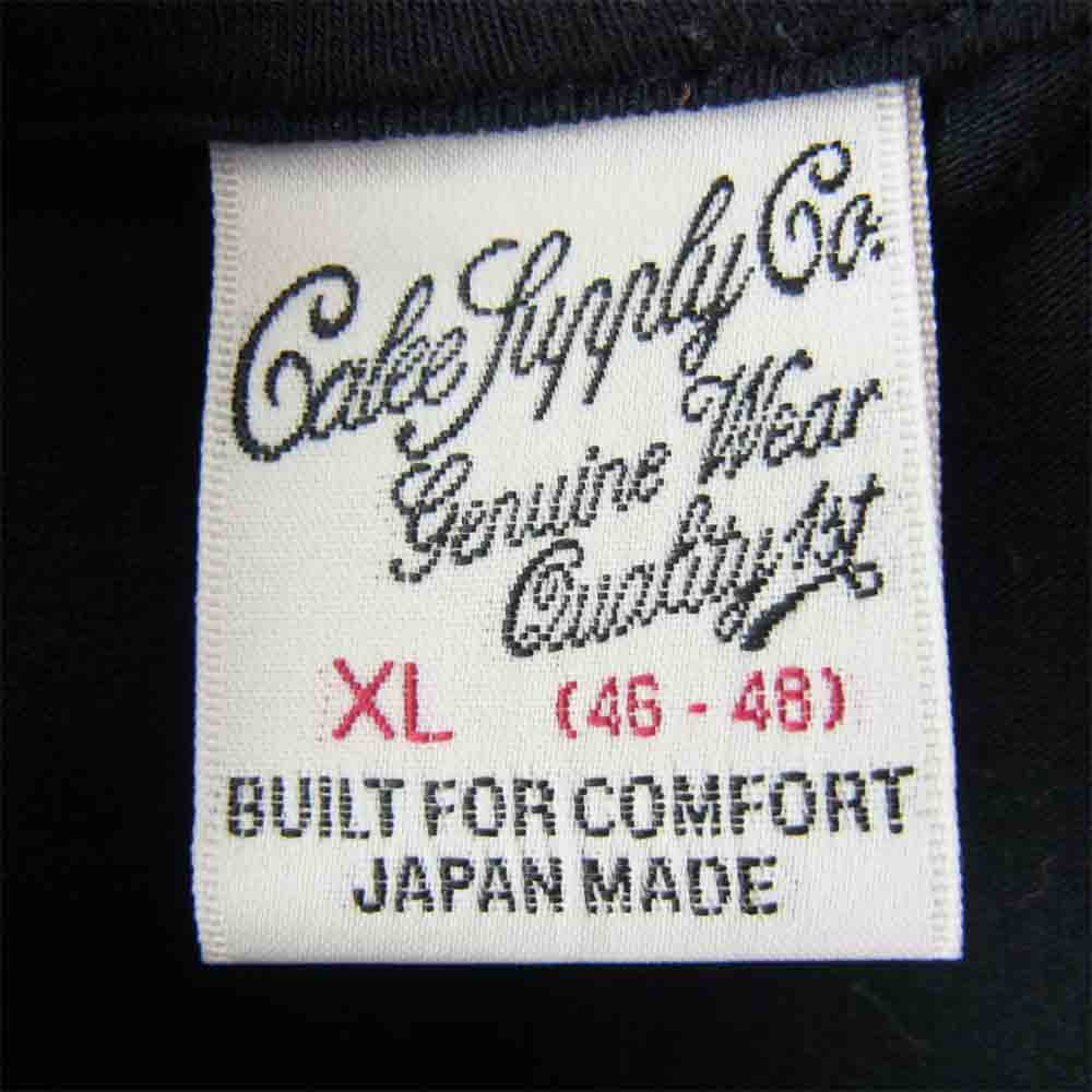CALEE キャリー CL-19SS068 Heart t-shirt ハート 半袖Tシャツ ブラック系 XL【中古】