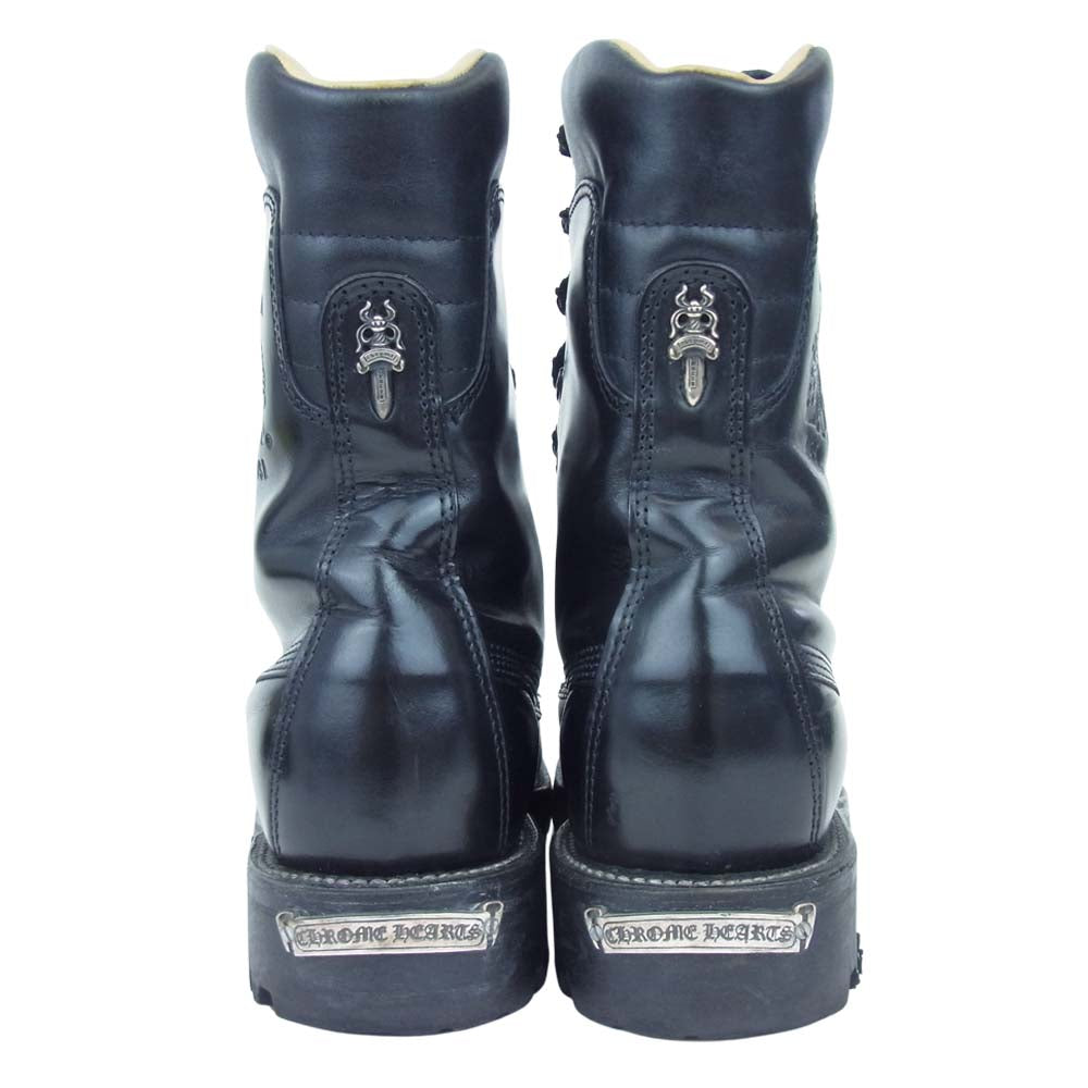 CHROME HEARTS クロムハーツ（原本無） 海外インボイス付属 Chippewa チペワ FIREMAN ファイヤーマン ダガージップ ブラック系【中古】