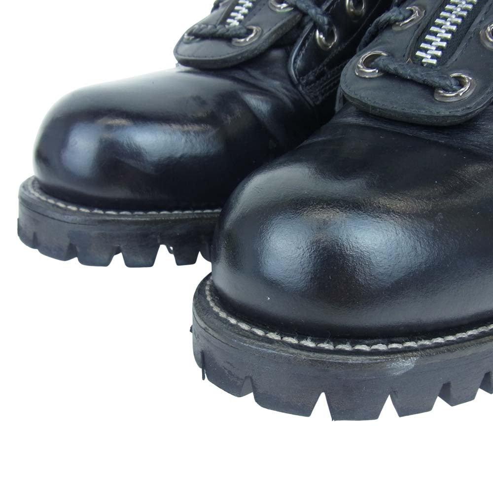 CHROME HEARTS クロムハーツ（原本無） 海外インボイス付属 Chippewa チペワ FIREMAN ファイヤーマン ダガージップ ブラック系【中古】