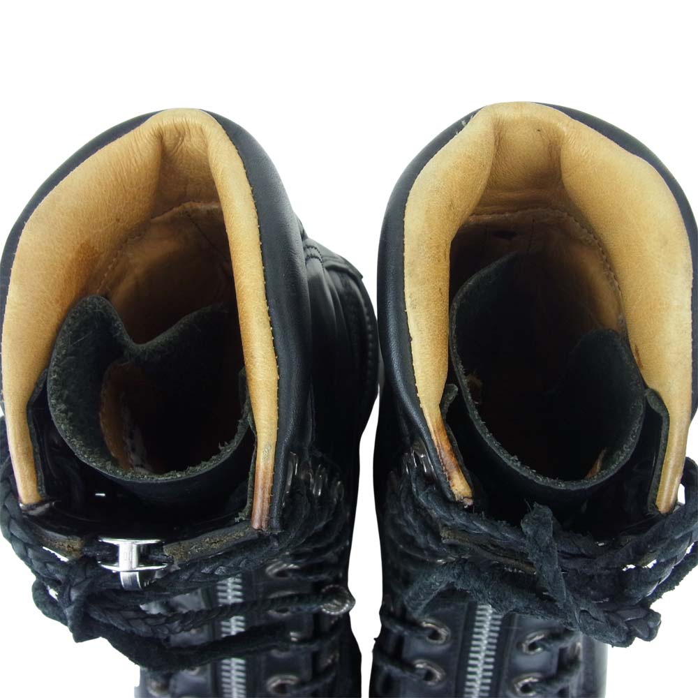 CHROME HEARTS クロムハーツ（原本無） 海外インボイス付属 Chippewa チペワ FIREMAN ファイヤーマン ダガージップ ブラック系【中古】