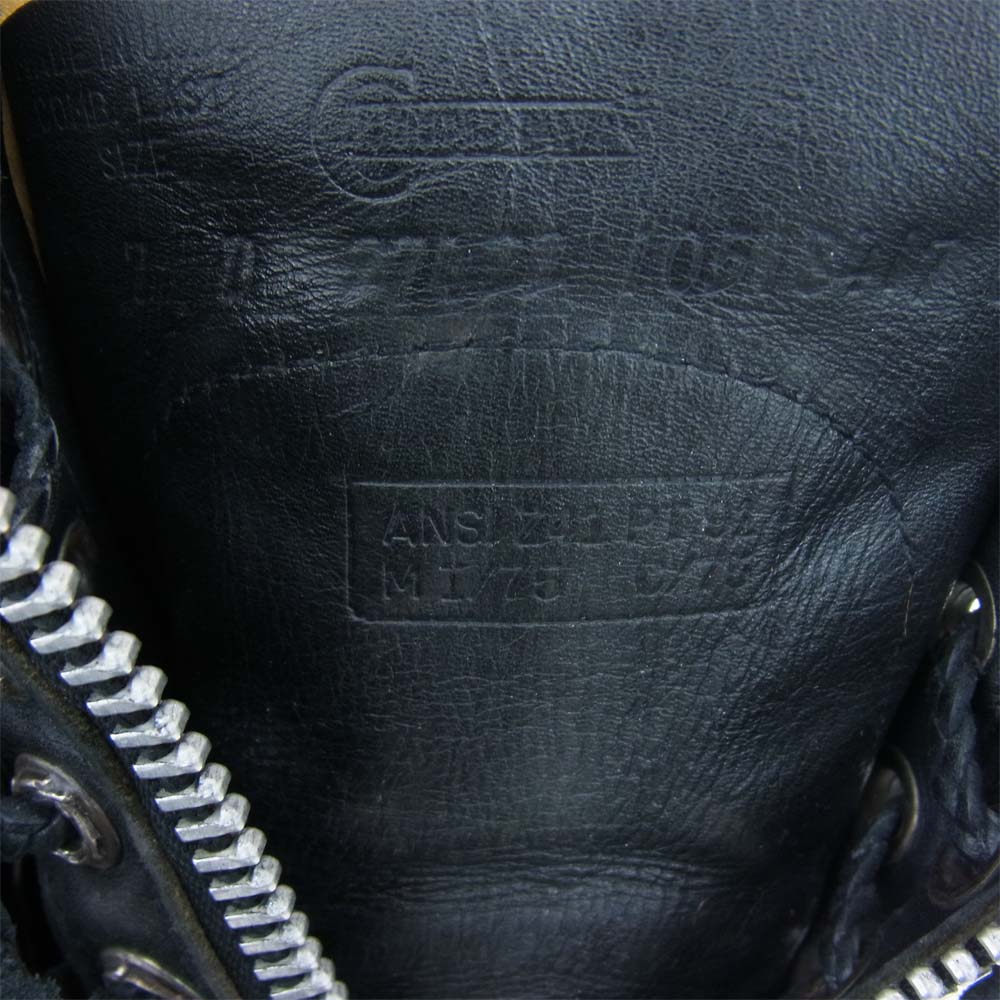 CHROME HEARTS クロムハーツ（原本無） 海外インボイス付属 Chippewa チペワ FIREMAN ファイヤーマン ダガージップ ブラック系【中古】