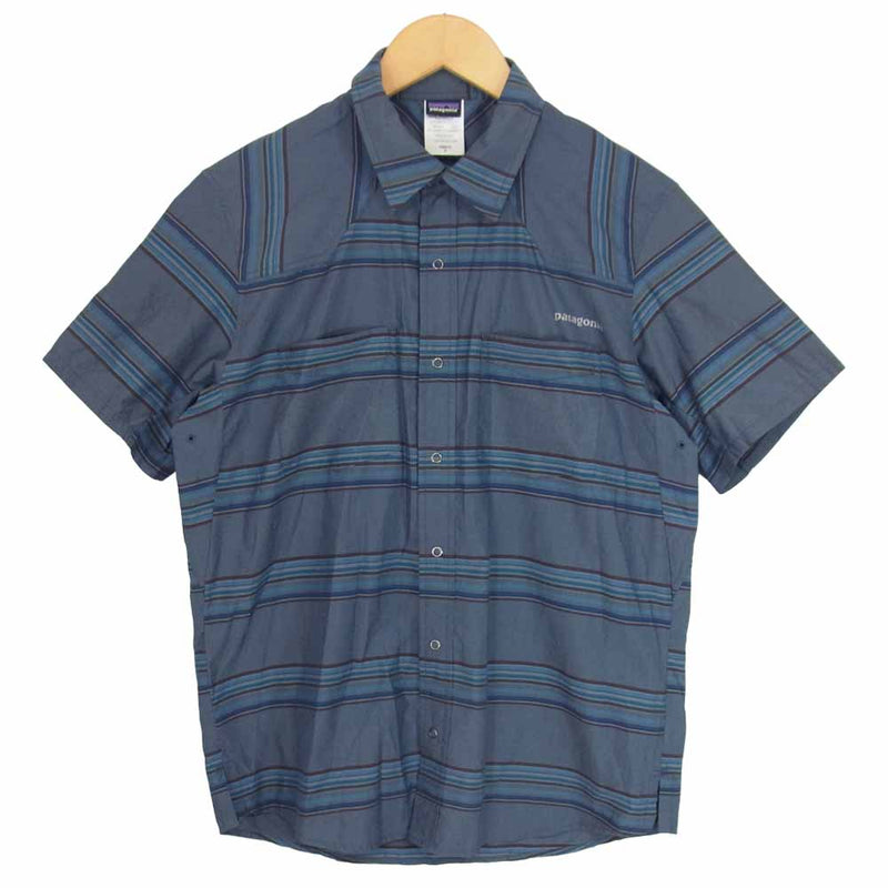 patagonia パタゴニア 23560SP15 アウトドア シャツ ブルー系 S【中古】