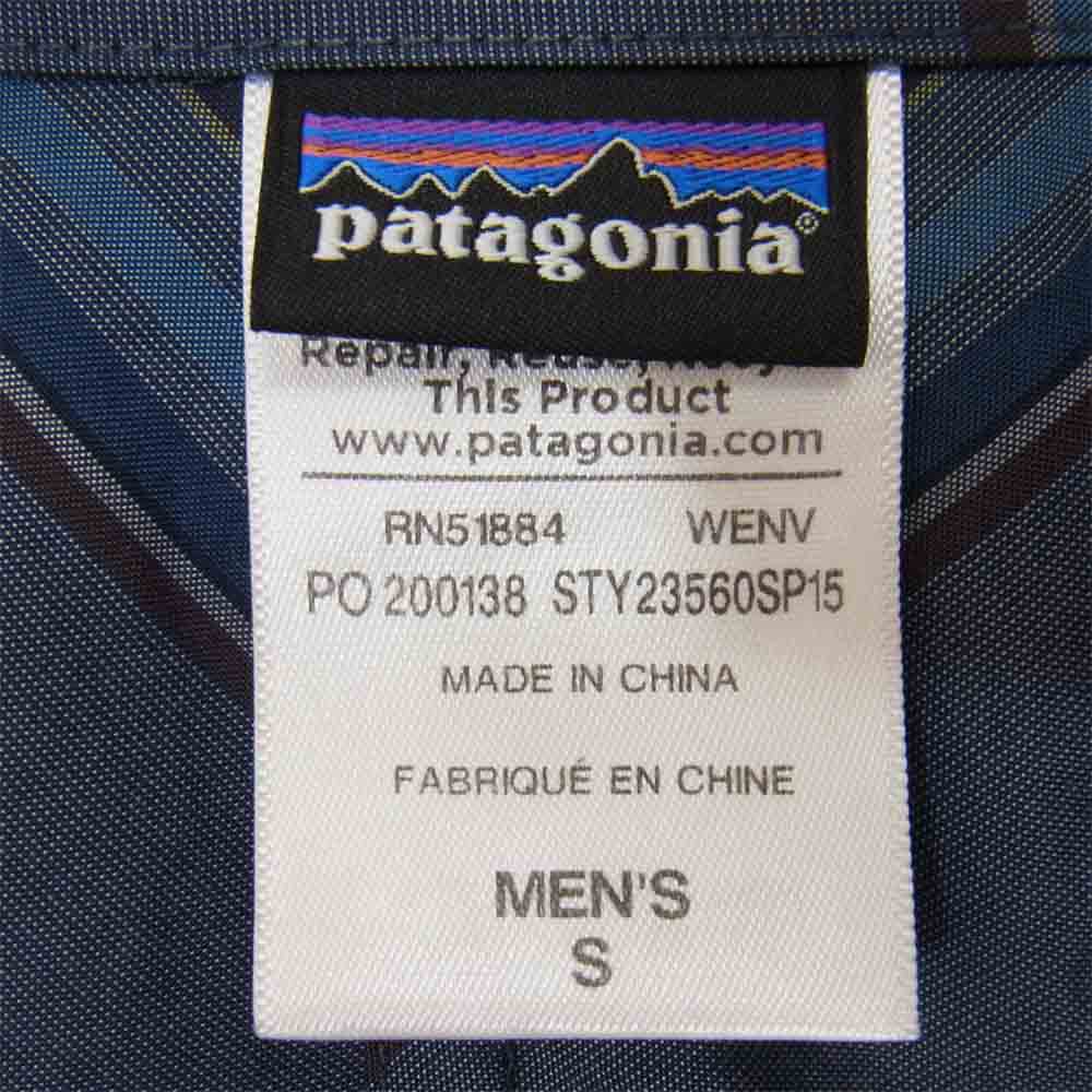 patagonia パタゴニア 23560SP15 アウトドア シャツ ブルー系 S【中古】