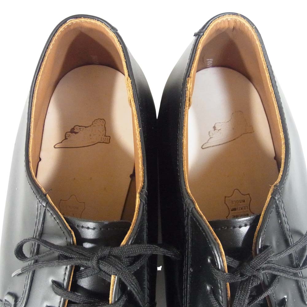 RED WING レッドウィング 101 POSTMAN OXFORD ポストマン オックスフォード プレーントゥ ブラック系 10.5D【新古品】【未使用】【中古】