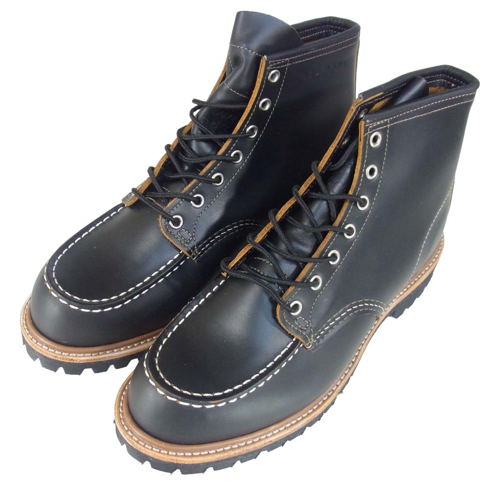 RED WING レッドウィング 9878 Black Klondike Irish Setter MOC TOE クロンダイク 茶芯 モックトゥ ブラック系 10E【新古品】【未使用】【中古】