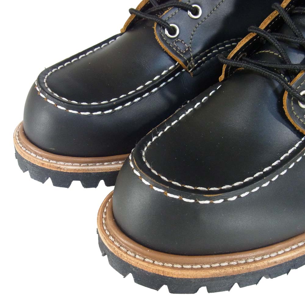 RED WING レッドウィング 9878 Black Klondike Irish Setter MOC TOE クロンダイク 茶芯 モックトゥ ブラック系 10E【新古品】【未使用】【中古】