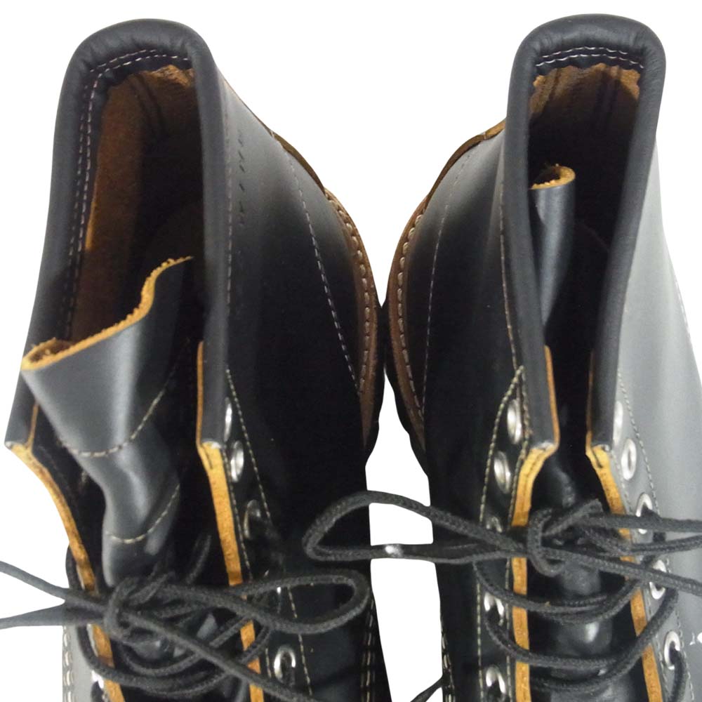RED WING レッドウィング 9878 Black Klondike Irish Setter MOC TOE クロンダイク 茶芯 モックトゥ ブラック系 10E【新古品】【未使用】【中古】