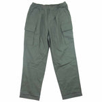 GRAPHPAPER グラフペーパー 21SS GM211-40052 Wooly Cotton Easy Military Pants ウール コットン イージー ワイド パンツ カーキ系 2【中古】