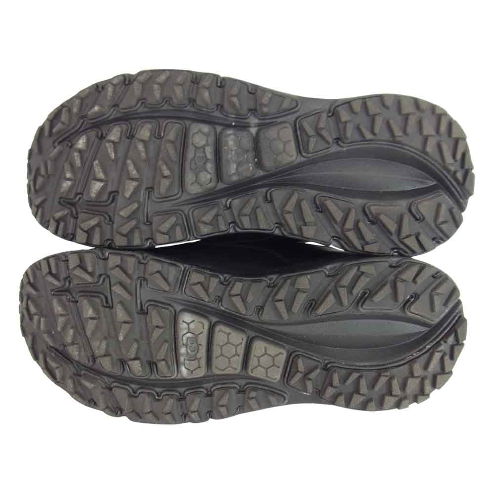 N.HOOLYWOOD エヌハリウッド 1114111 UGG アグ COMPILE コンパイル コラボ プレミアム ドレス レザー スニーカー ブラック系 29cm【美品】【中古】