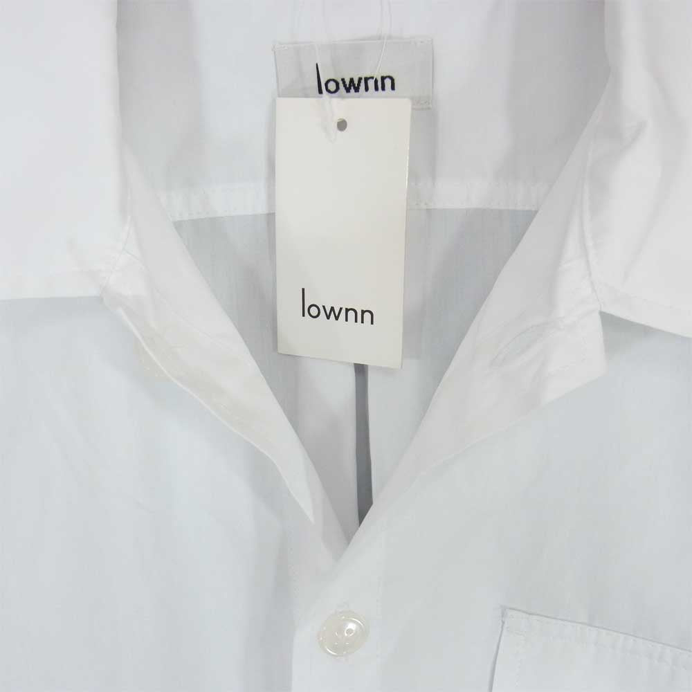 ローン 21SS  Utility Long shirt ユーティリティ ロング シャツ ホワイト系 52【極上美品】【中古】