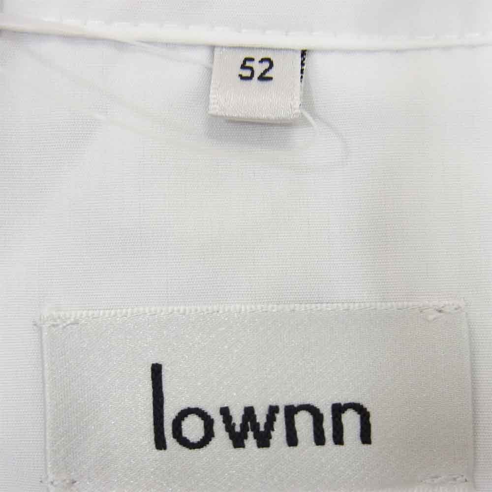 ローン 21SS  Utility Long shirt ユーティリティ ロング シャツ ホワイト系 52【極上美品】【中古】