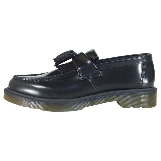 Dr.Martens ドクターマーチン ADRIAN エイドリアン TASSELE LOAFER BLACK SMOOTH タッセルローファー スムース ブラック系 UK9【美品】【中古】