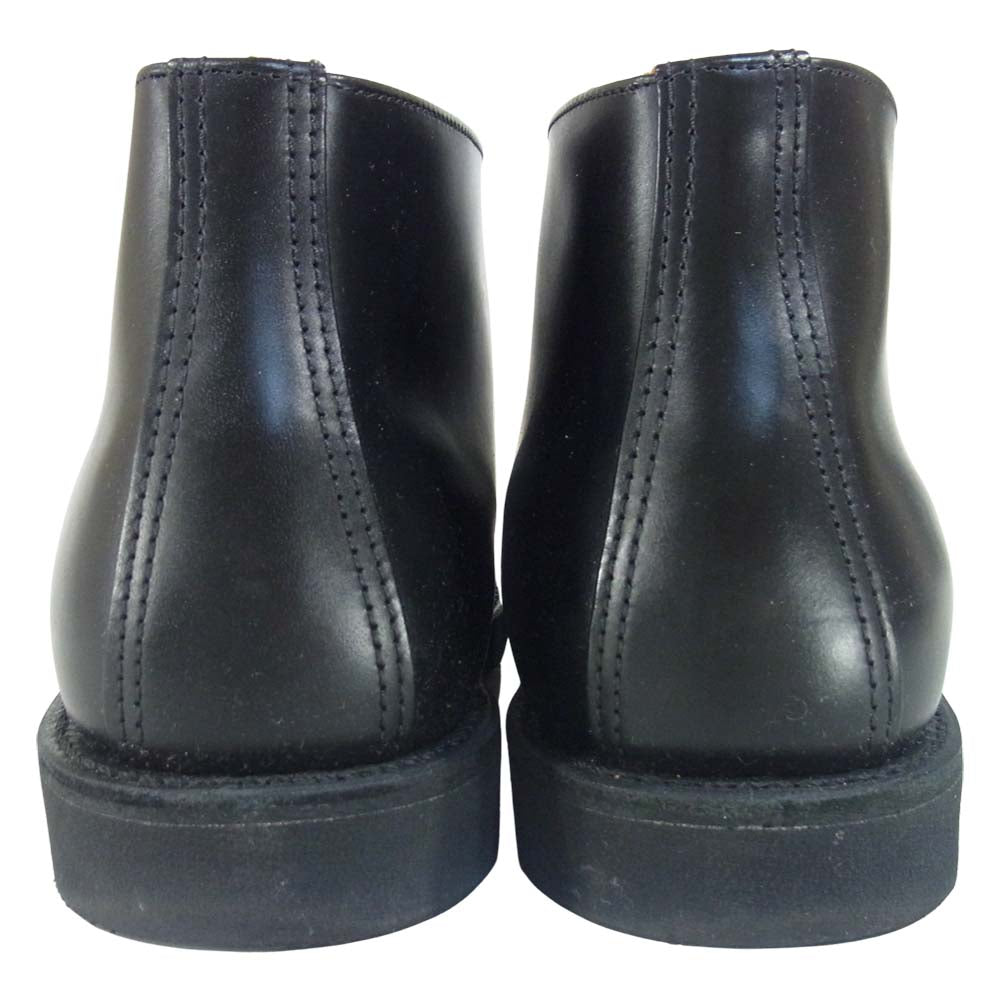 RED WING レッドウィング 9196 POSTMAN CHUKKABOOTS ポストマン チャッカ ブーツ ブラック系 10.5D【美品】【中古】