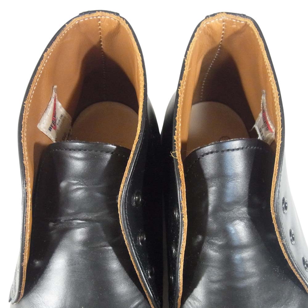 RED WING レッドウィング 9196 POSTMAN CHUKKABOOTS ポストマン チャッカ ブーツ ブラック系 10.5D【美品】【中古】