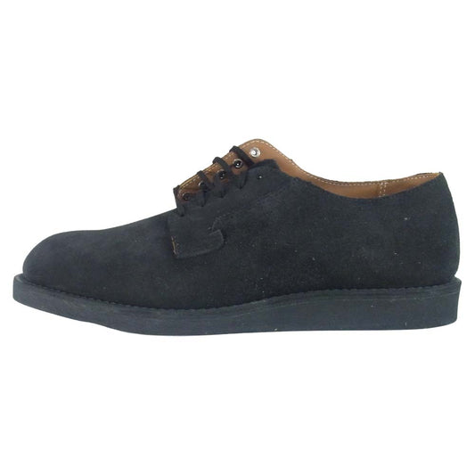 RED WING レッドウィング 9112 Postman Oxford ポストマン オックスフォード ブラックアビレーン ラフアウト ブラック系 10.5D【美品】【中古】