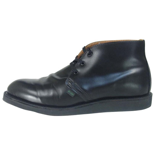 RED WING レッドウィング 9196 POSTMAN CHUKKABOOTS ポストマン チャッカ ブーツ ブラック系 10.5D【美品】【中古】