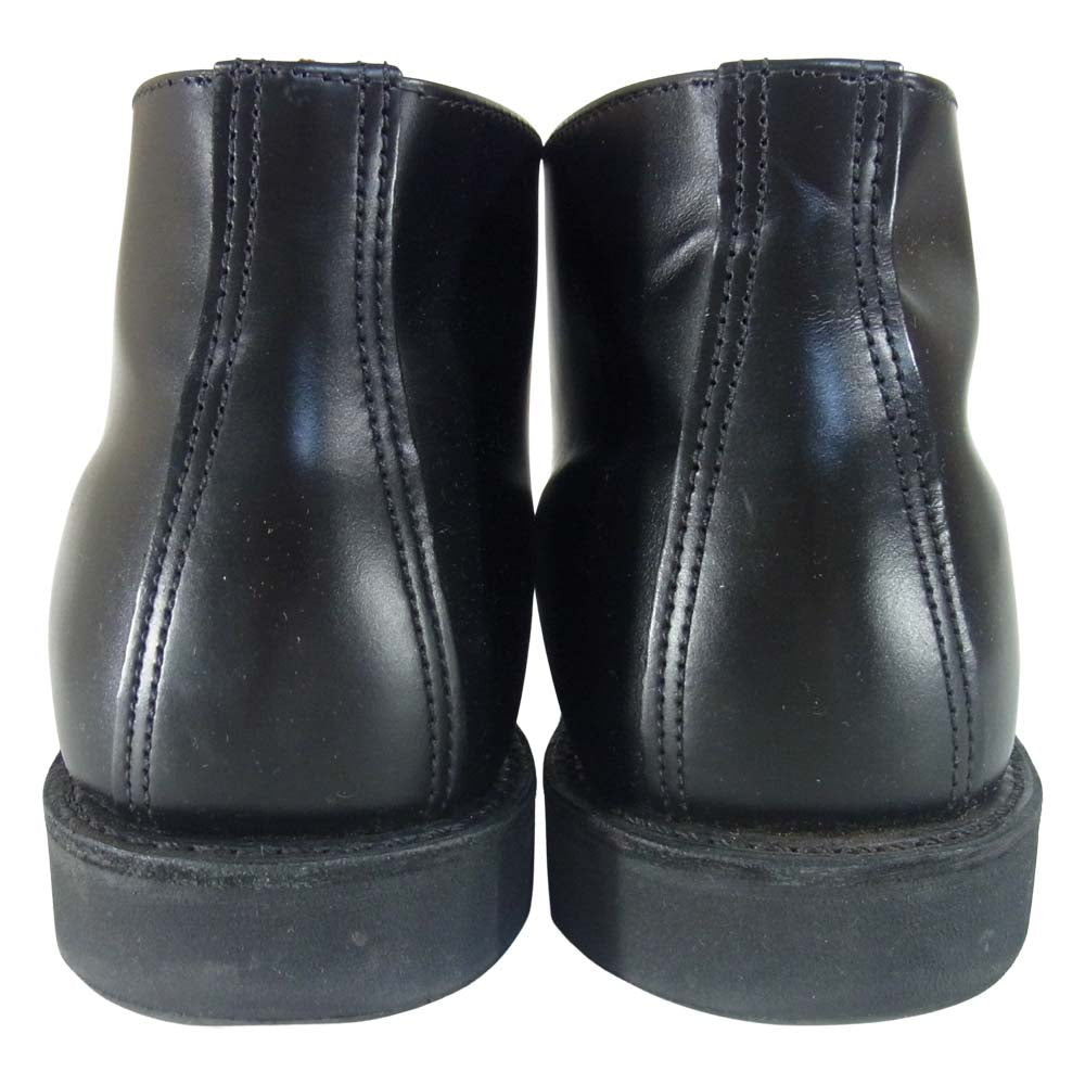RED WING レッドウィング 9196 POSTMAN CHUKKABOOTS ポストマン チャッカ ブーツ ブラック系 10.5D【美品】【中古】
