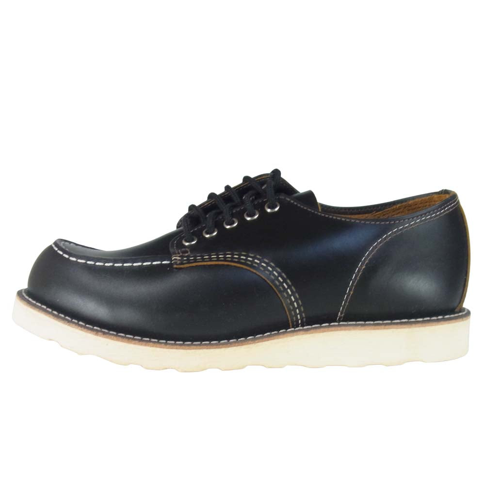 RED WING レッドウィング 9894 Irish Setter Oxford アイリッシュセッター オックスフォード ブラッククロンダイク 茶芯 犬タグ 復刻 ブラック系 10.5D【極上美品】【中古】