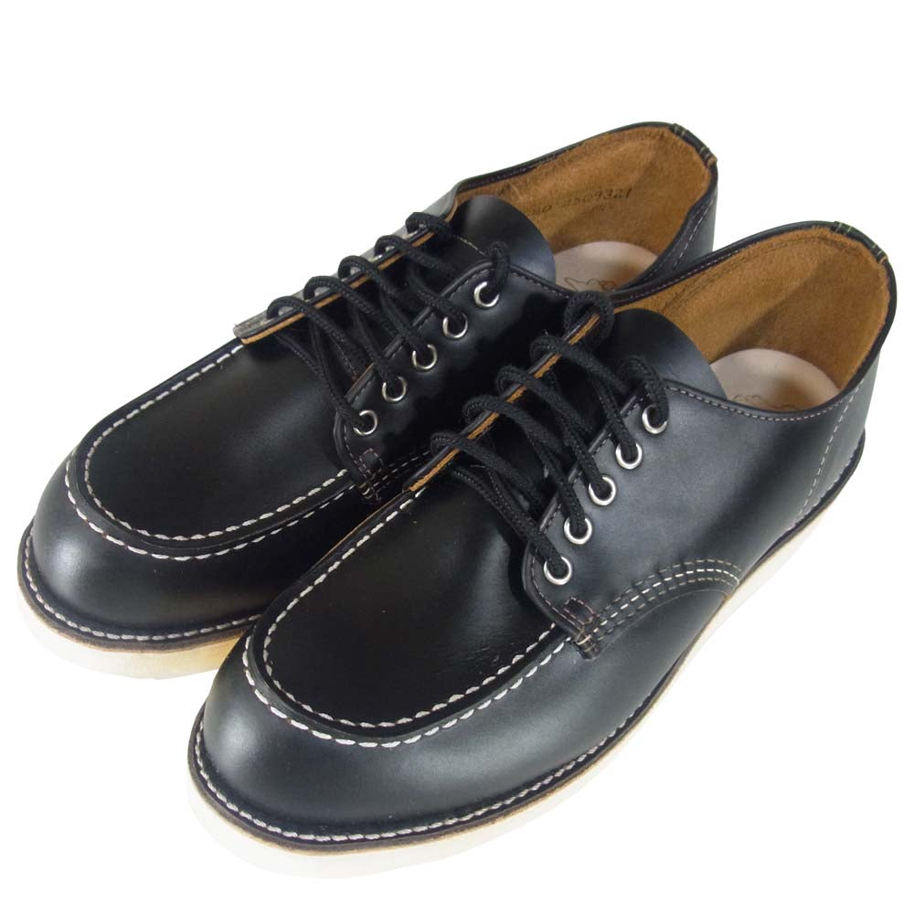RED WING レッドウィング 9894 Irish Setter Oxford アイリッシュセッター オックスフォード ブラッククロンダイク 茶芯 犬タグ 復刻 ブラック系 10.5D【極上美品】【中古】