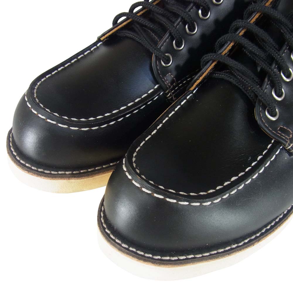 RED WING レッドウィング 9894 Irish Setter Oxford アイリッシュセッター オックスフォード ブラッククロンダイク 茶芯 犬タグ 復刻 ブラック系 10.5D【極上美品】【中古】