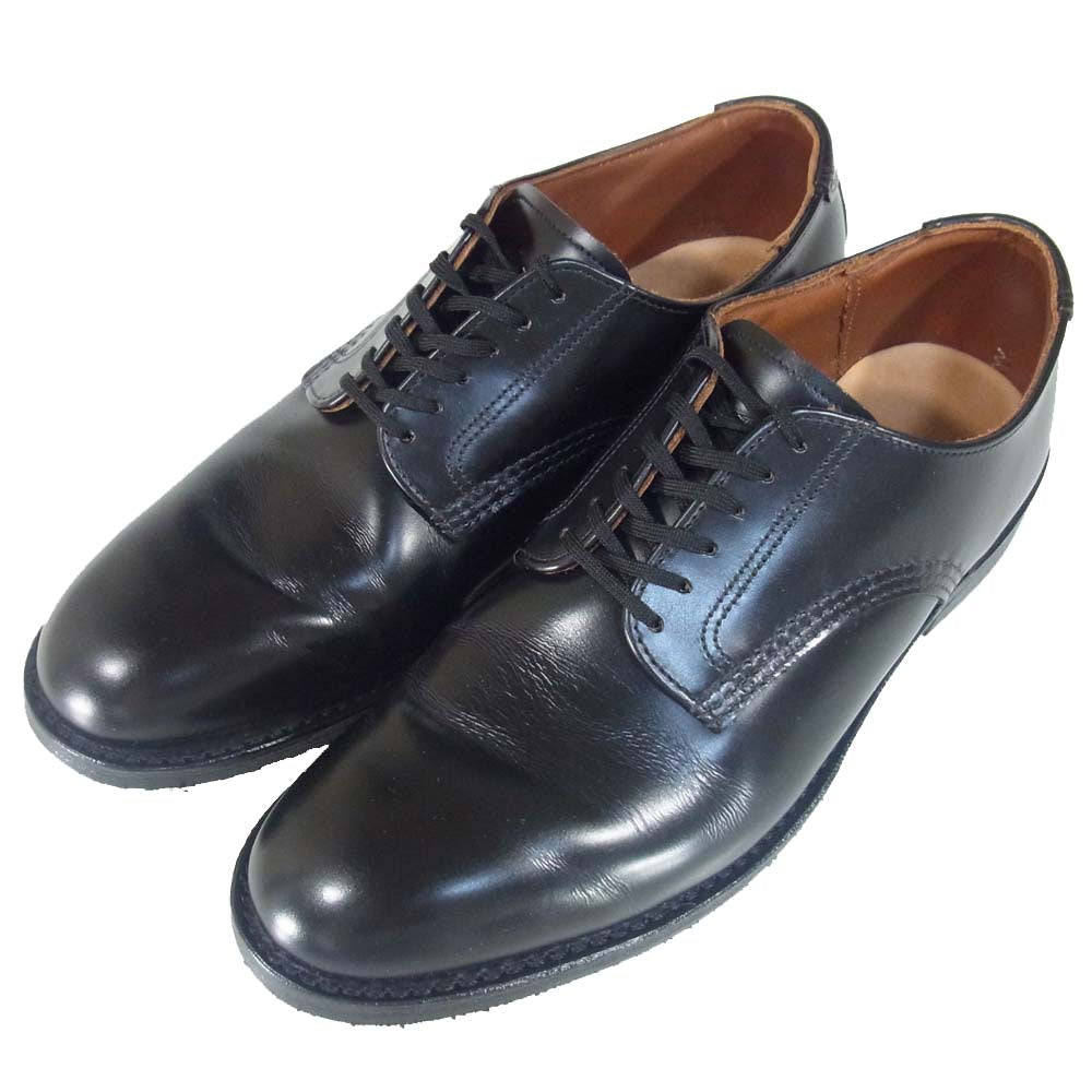 RED WING レッドウィング 9087 Mil-1 Blucher Oxford ミルワン ブルーチャー オックスフォード プレーントゥ ブラック系 10D【中古】