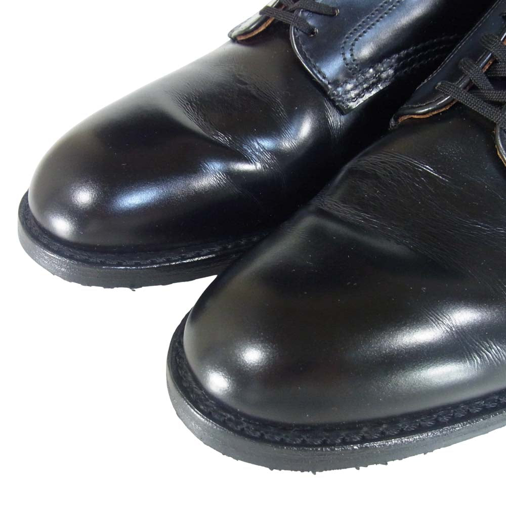 RED WING レッドウィング 9087 Mil-1 Blucher Oxford ミルワン ブルーチャー オックスフォード プレーントゥ ブラック系 10D【中古】