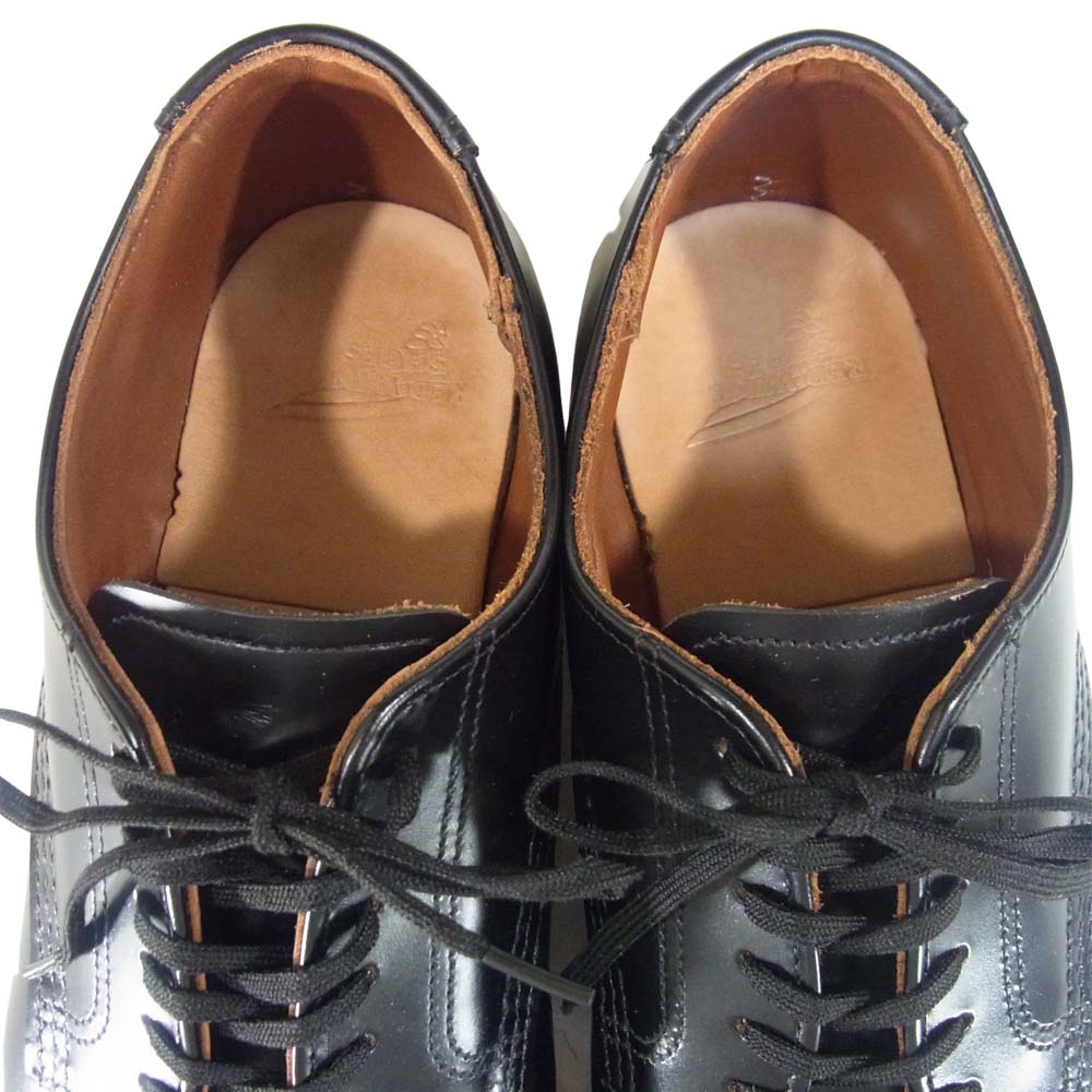 RED WING レッドウィング 9087 Mil-1 Blucher Oxford ミルワン ブルーチャー オックスフォード プレーントゥ ブラック系 10D【中古】