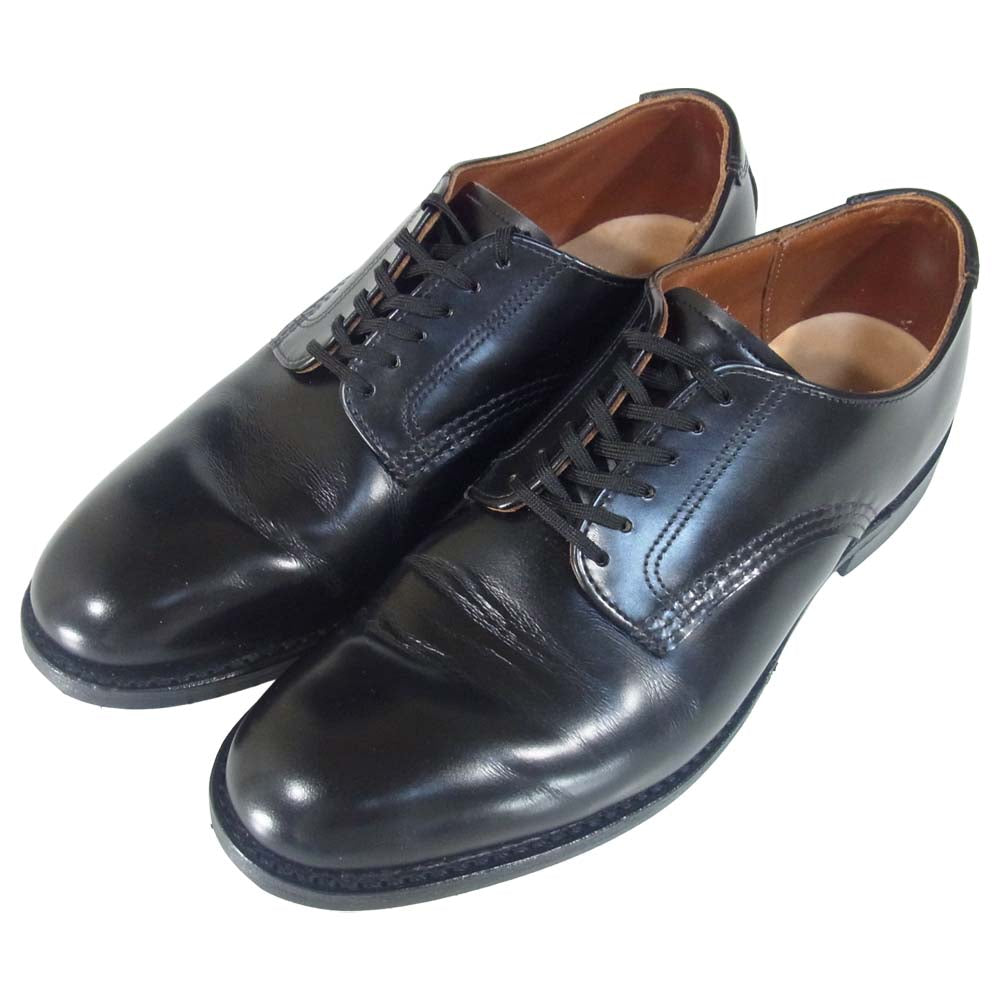 RED WING レッドウィング 9087 Mil-1 Blucher Oxford ミルワン ブルーチャー オックスフォード プレーントゥ ブラック系 10D【中古】