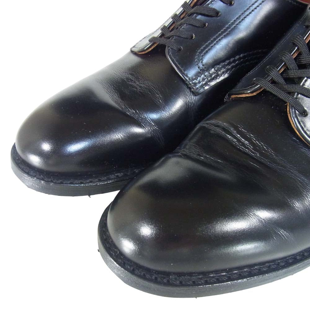 RED WING レッドウィング 9087 Mil-1 Blucher Oxford ミルワン ブルーチャー オックスフォード プレーントゥ ブラック系 10D【中古】