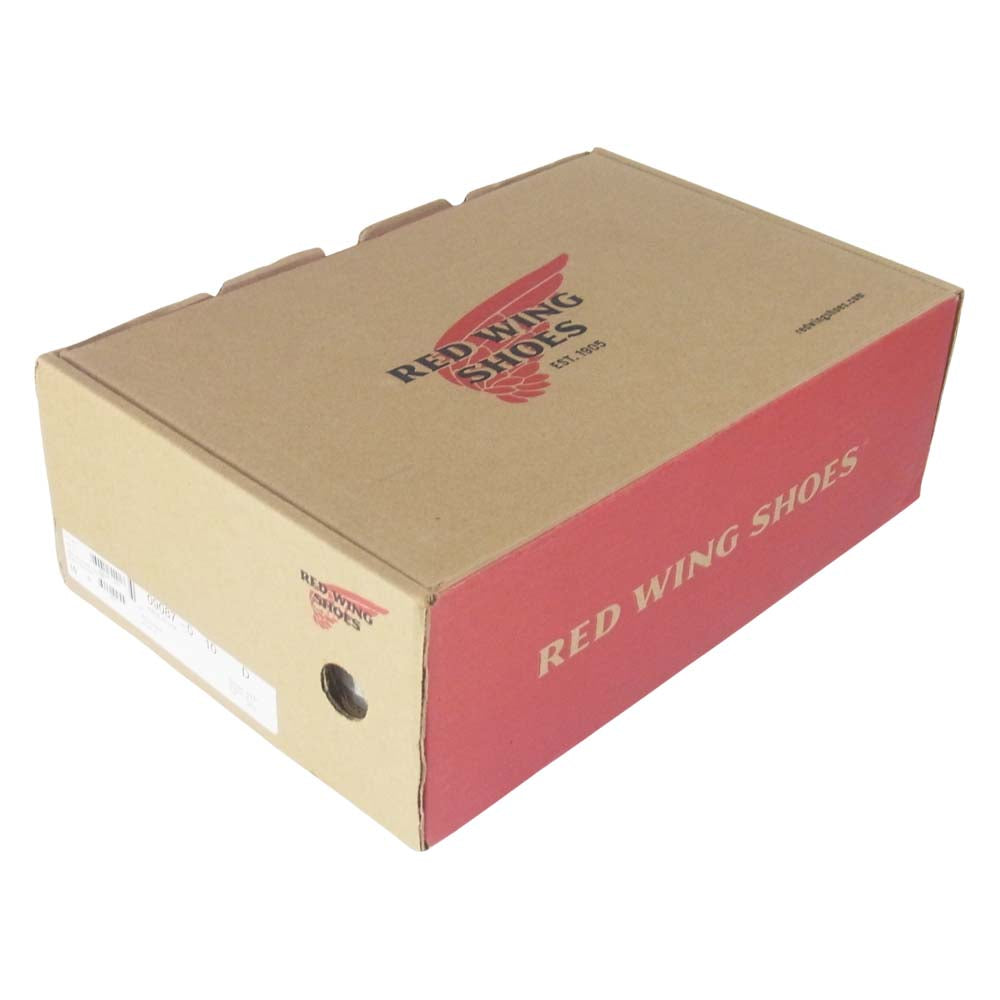 RED WING レッドウィング 9087 Mil-1 Blucher Oxford ミルワン ブルーチャー オックスフォード プレーントゥ ブラック系 10D【中古】