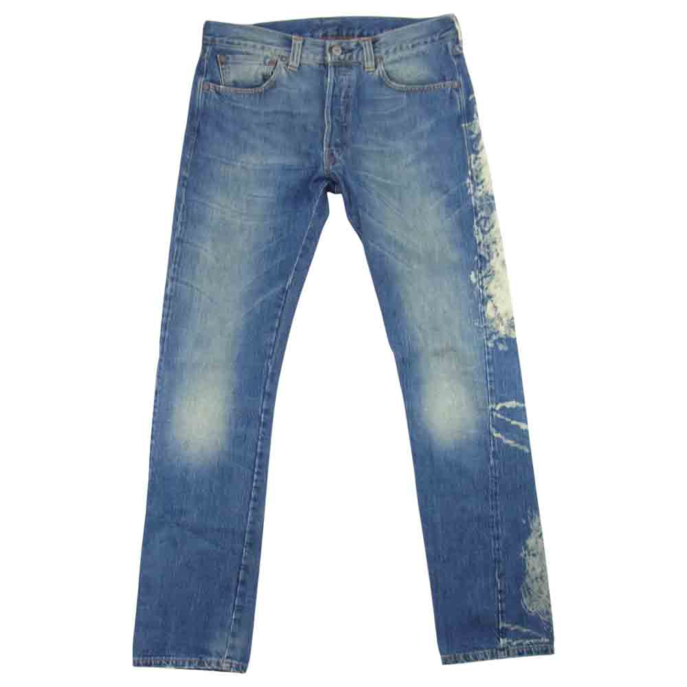 Levi's リーバイス LVC USA製 501XX 47年復刻 加工 インディゴブルー系 34【中古】