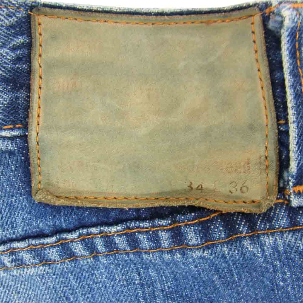 Levi's リーバイス LVC USA製 501XX 47年復刻 加工 インディゴブルー系 34【中古】