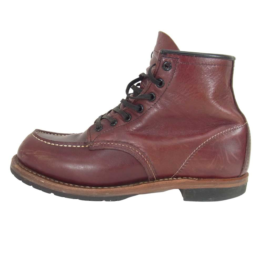 RED WING レッドウィング 9010 ECKMAN MOC TOE BOOTS ベックマン モックトゥ ブラウン系 7 1/2 D【中古】