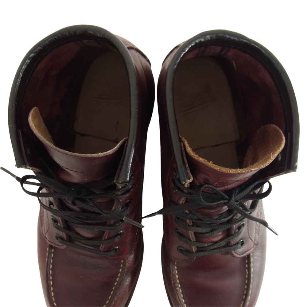 RED WING レッドウィング 9010 ECKMAN MOC TOE BOOTS ベックマン モックトゥ ブラウン系 7 1/2 D【中古】